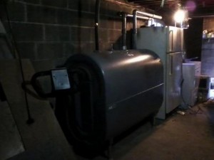 Aboveground Basement Tanks Or outside Tanks